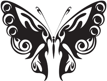 Tribal Butterfly 16